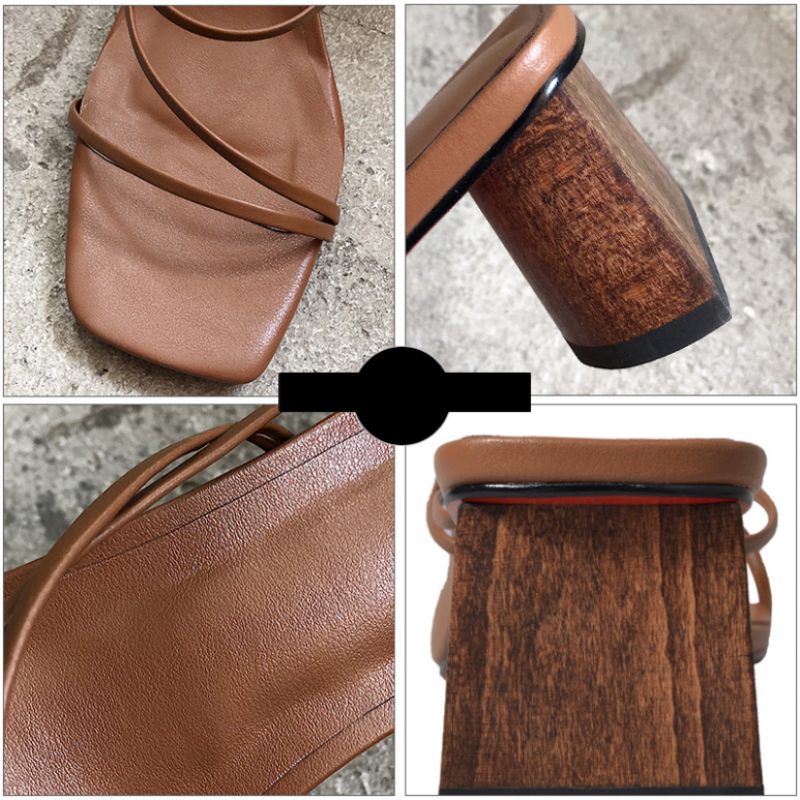 Dulcinea Sandaler - Brun