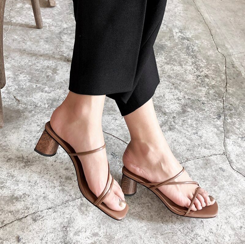 Dulcinea Sandaler - Brun
