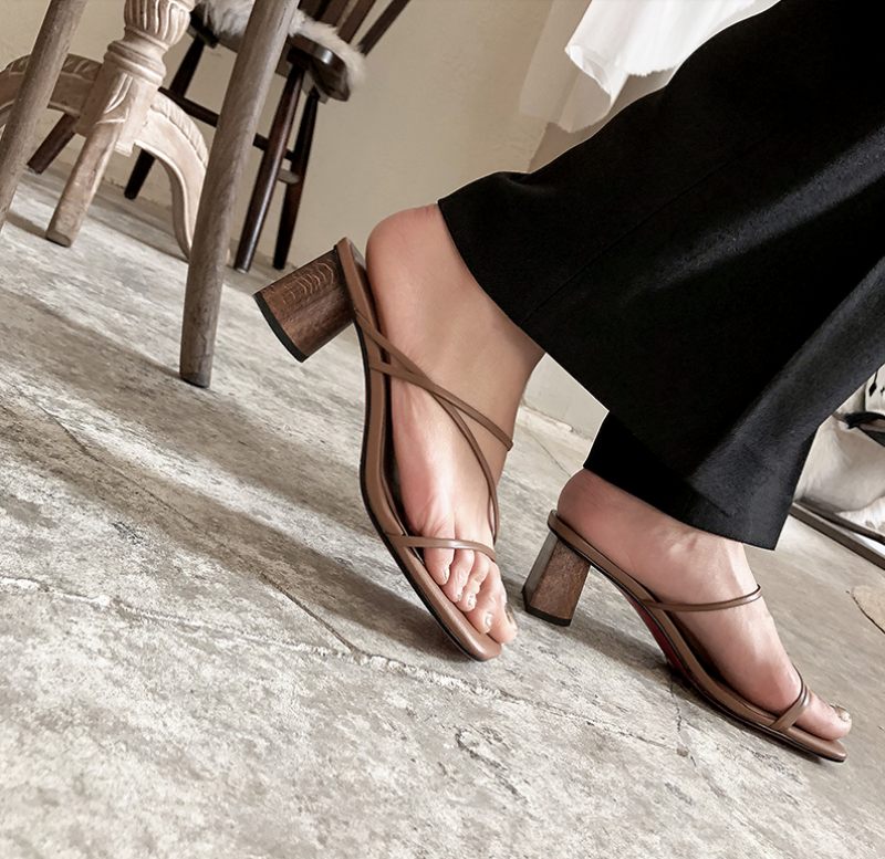 Dulcinea Sandaler - Brun