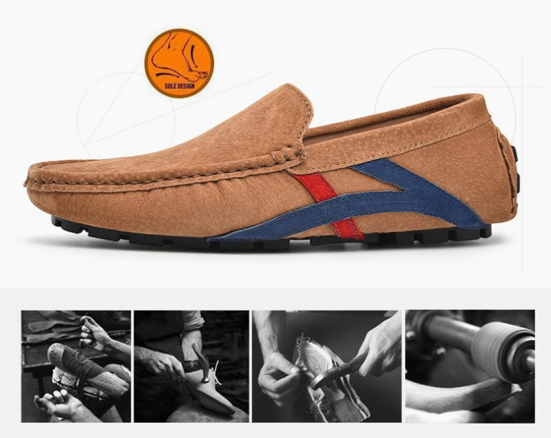 Dynamo Loafers För Män Fritidsskor - Brun