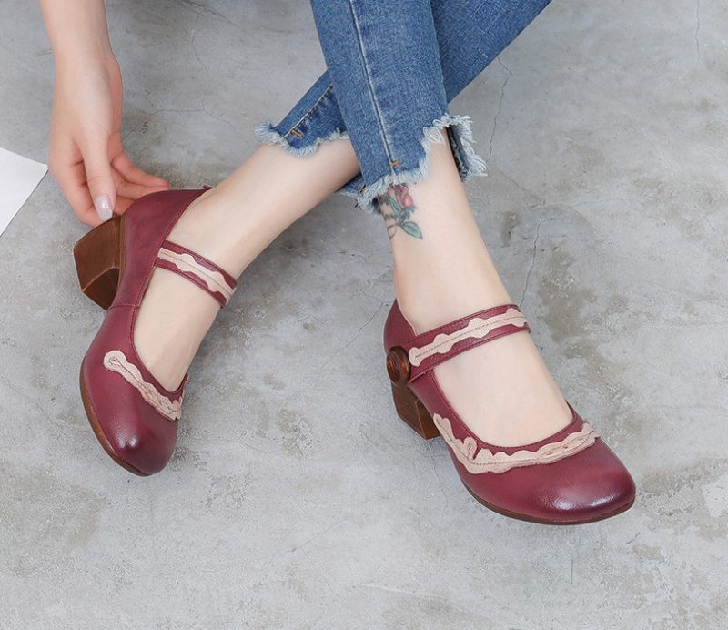 Edenia Pumps-skor För Kvinnor - Röd