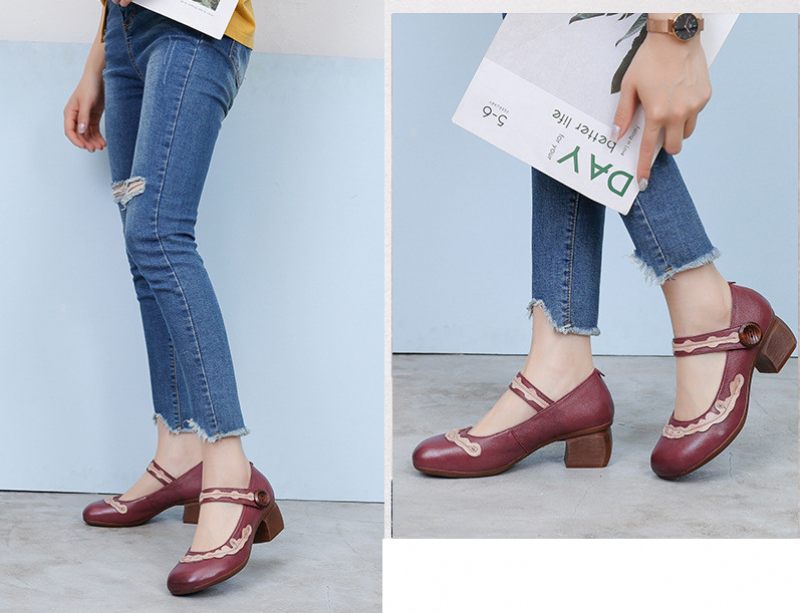 Edenia Pumps-skor För Kvinnor - Röd