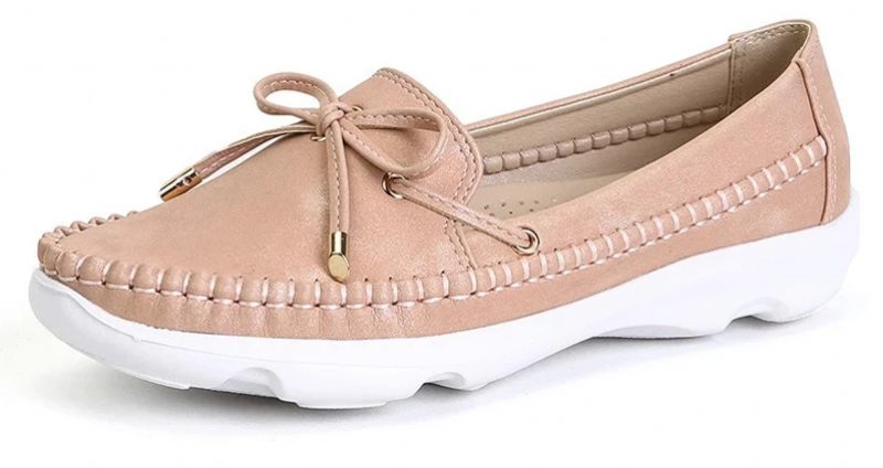 Edesia Läder Loafer För Kvinnor - Rosa