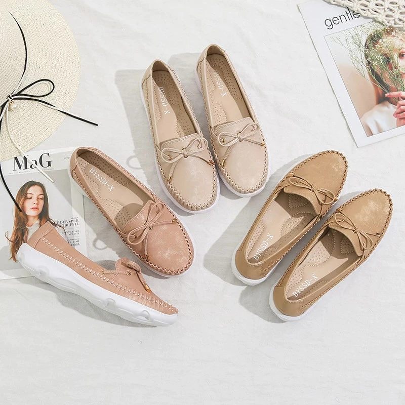 Edesia Läder Loafer För Kvinnor - Rosa