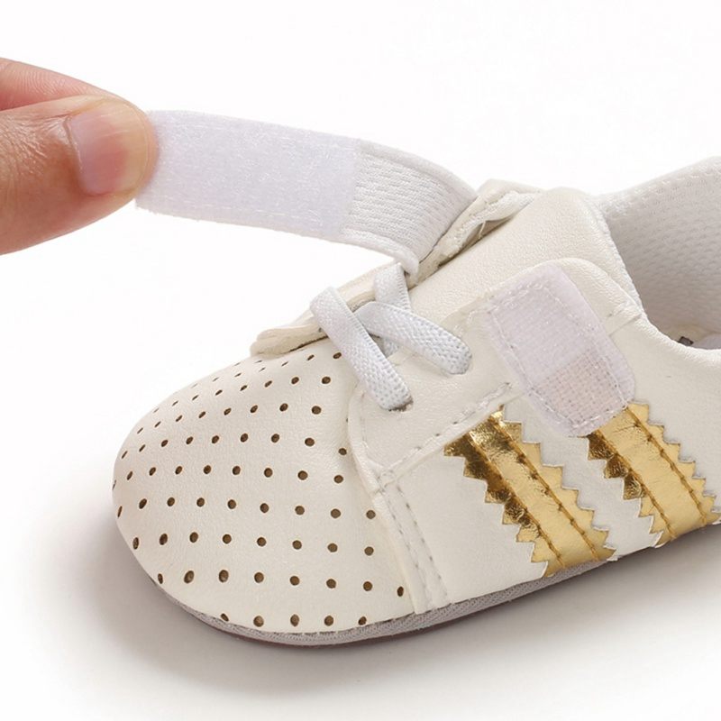 Edgar Baby Pojkar Casual Sneakers - Gyllene