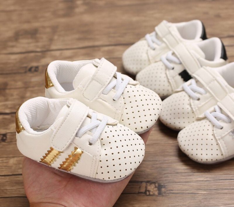 Edgar Baby Pojkar Casual Sneakers - Gyllene