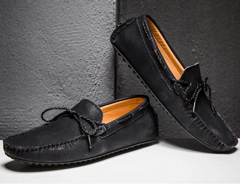 Edgar Loafers Skor För Män - Svart