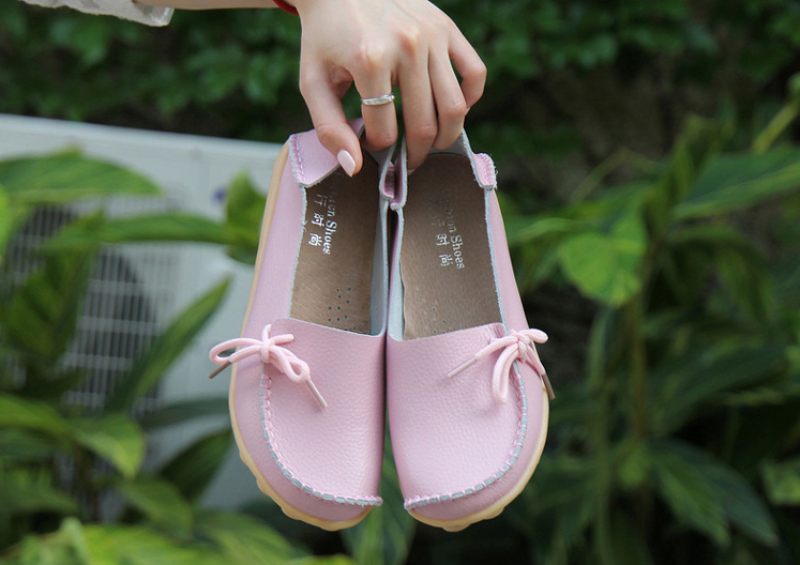 Edyta Loafers - Ljusgrön