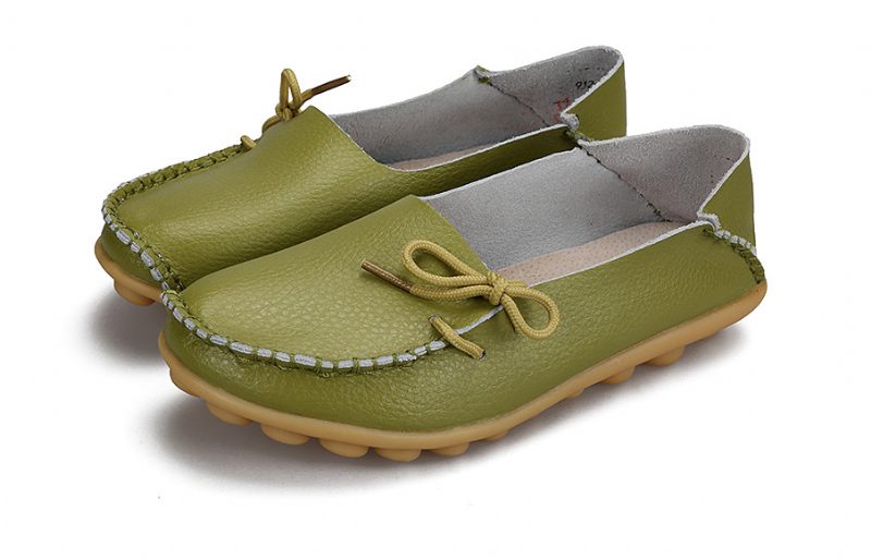 Edyta Loafers - Ljusgrön