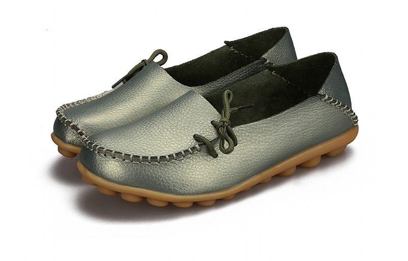 Edyta Loafers - Ljusgrön