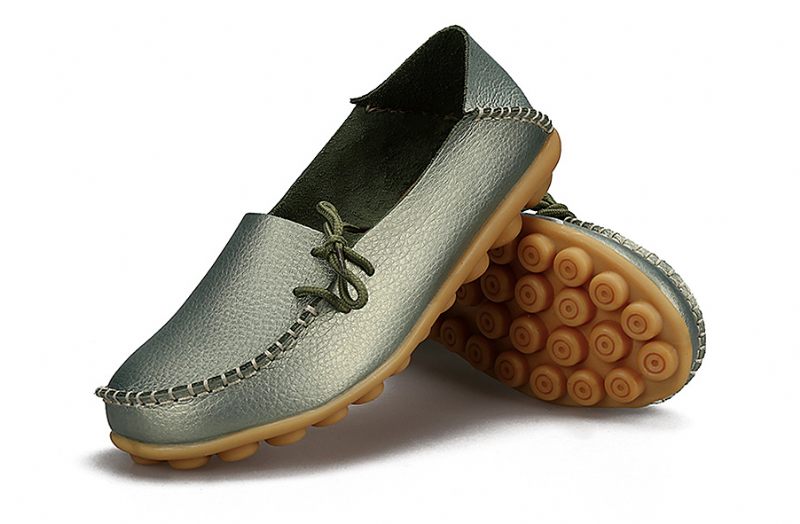 Edyta Loafers - Ljusgrön