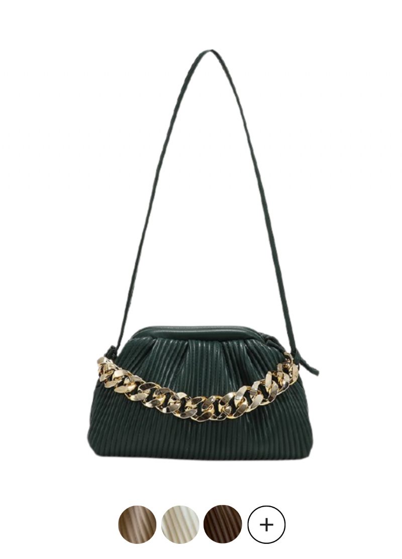 Eimy Crossbody-handväska Med Tjock Kedja För Kvinnor