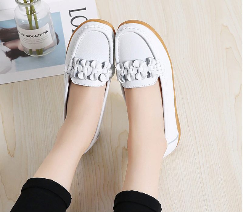 Elauris Dam Loafer Skor - Gul