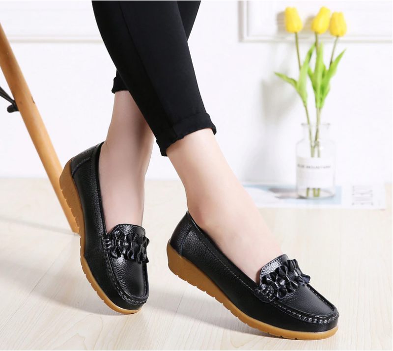 Elauris Dam Loafer Skor - Gul