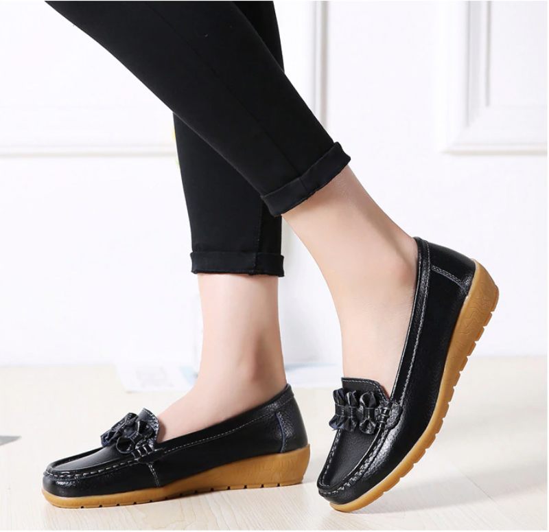 Elauris Dam Loafer Skor - Gul