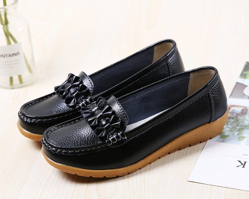 Elauris Dam Loafer Skor - Gul