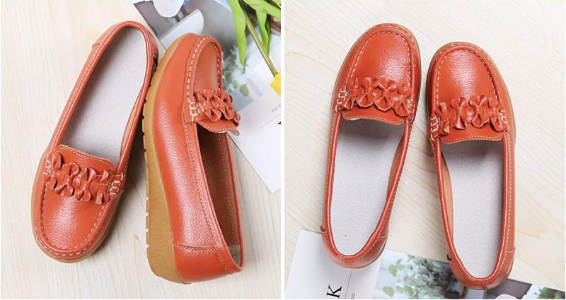 Elauris Dam Loafer Skor - Gul