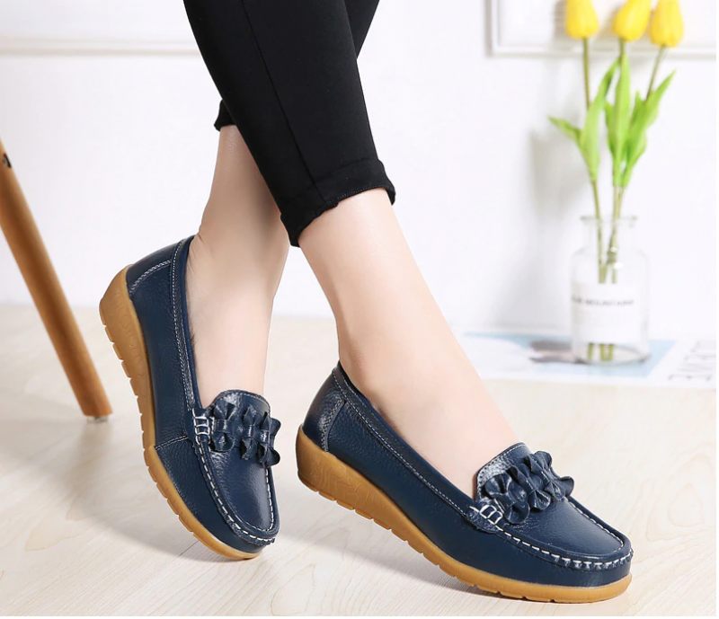 Elauris Dam Loafer Skor - Gul