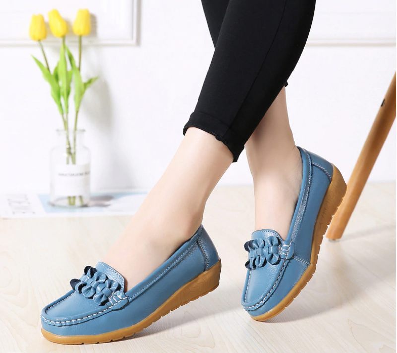 Elauris Dam Loafer Skor - Gul