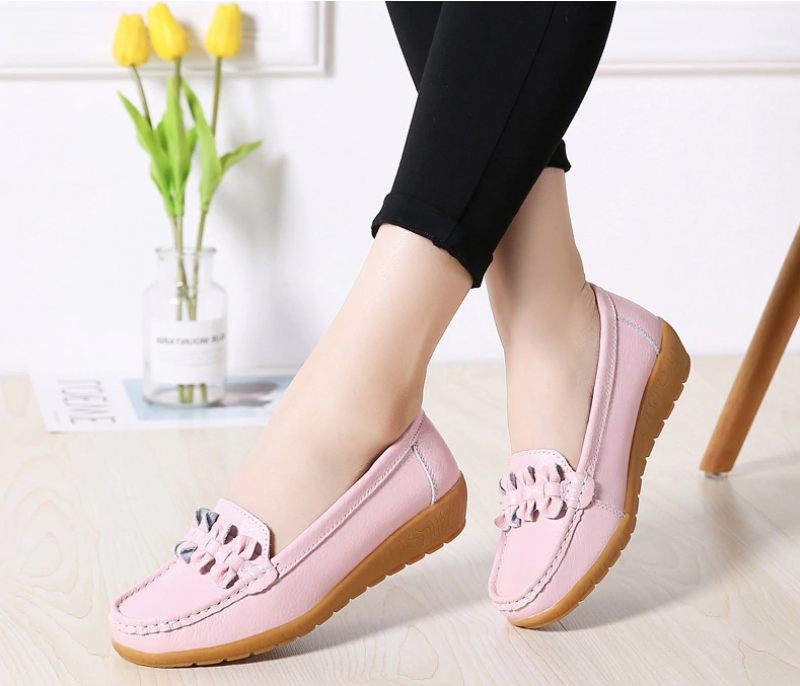 Elauris Dam Loafer Skor - Gul