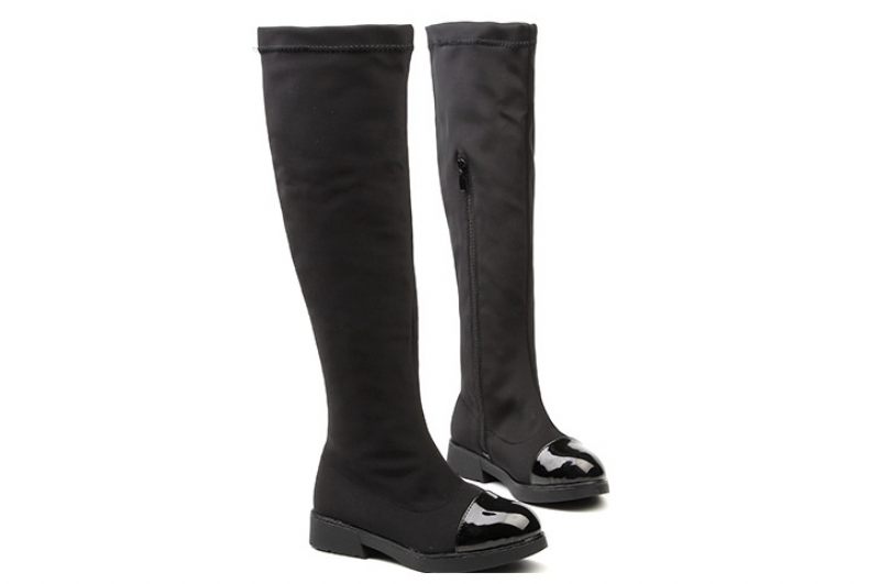 Elcida High Boot För Flickor - Svart