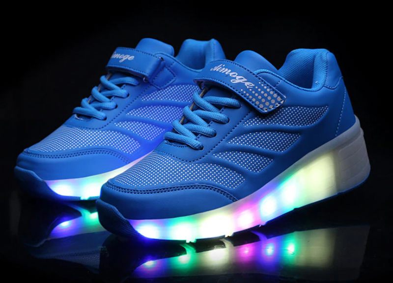 Elcira Roller Sneaker För Flickor - Rosa