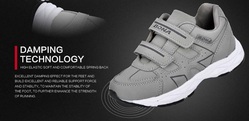 Eldor Pojkar Casual Sneaker - Grå