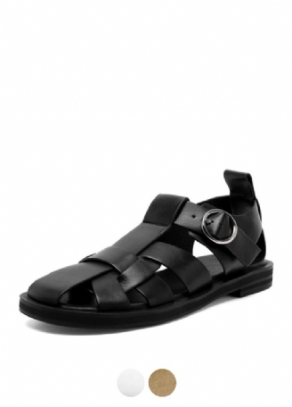 Elisa Platt Sandal För Kvinnor