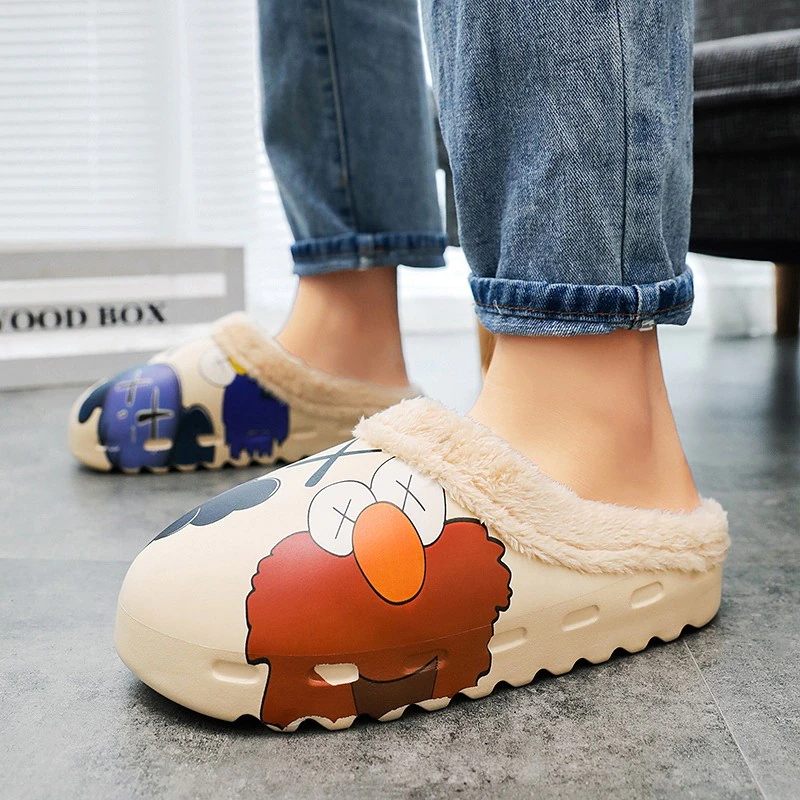 Elmo Herr Unisex Vintertoffel - Grå 2