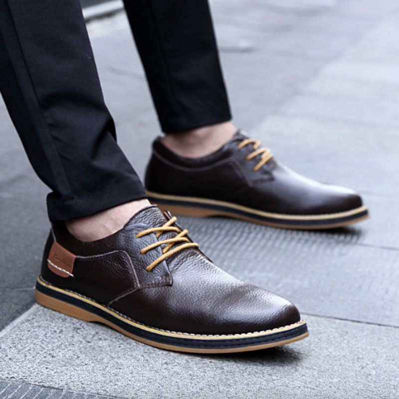 Eloi Oxfords Skor För Män - Svart