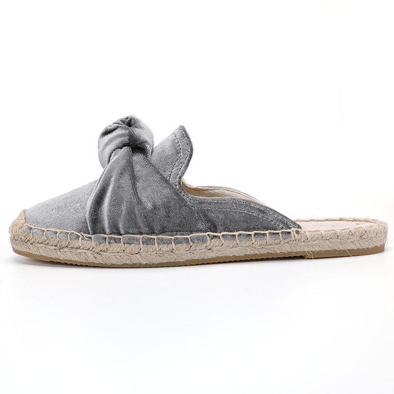 Elsa Mules Espadrilles Dam - Grå