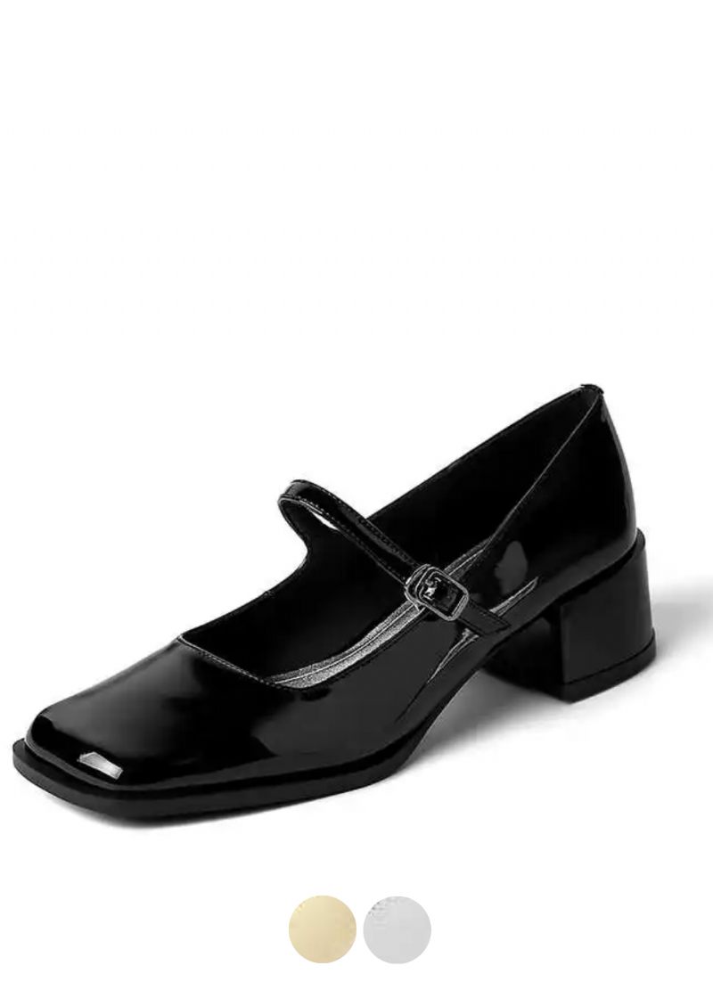 Elsy Dam Spänne Strap Elegant Pumps Skor