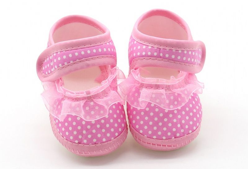 Elvira Baby Flickor Platta Skor - Rosa