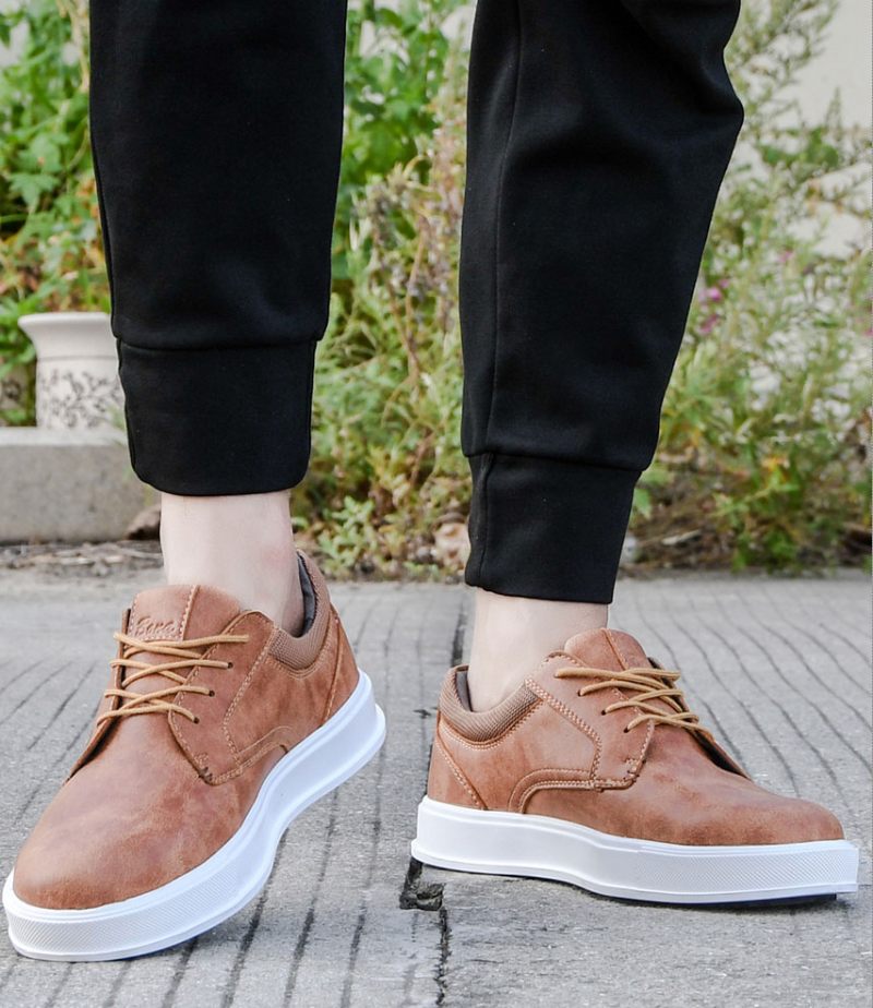 Emanuele Casual Sneakers För Män - Brun