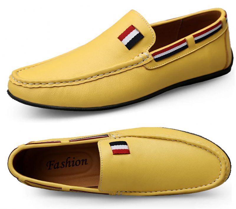 Emidio Loaferskor För Män - Vit
