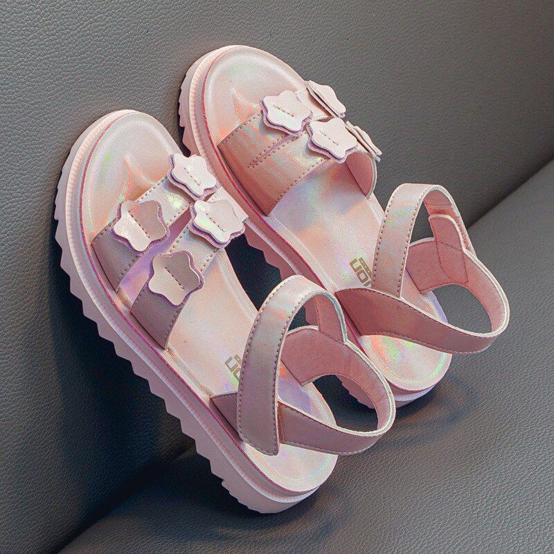 Emily Flickklänning Sandal - Rosa