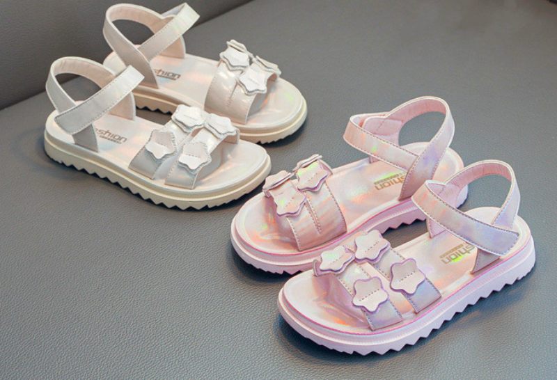 Emily Flickklänning Sandal - Rosa