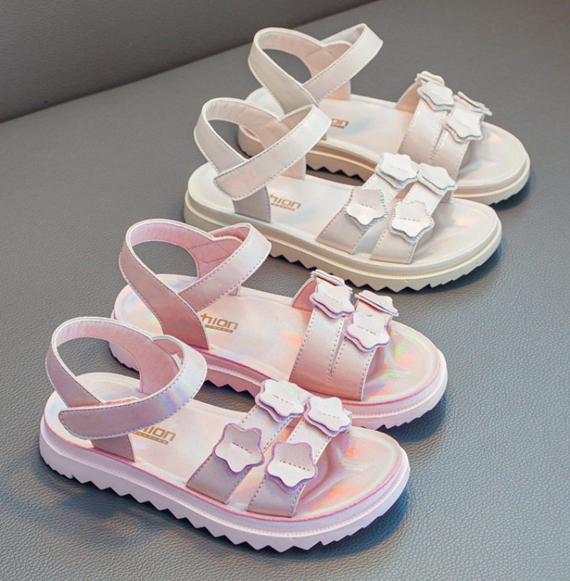 Emily Flickklänning Sandal - Rosa