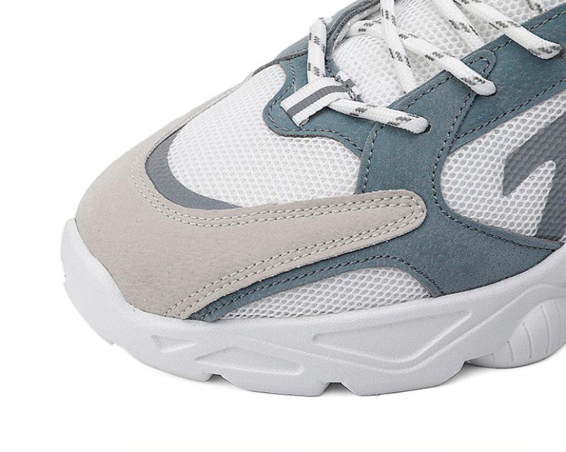 Enid Mode Sportskor För Män - Silver