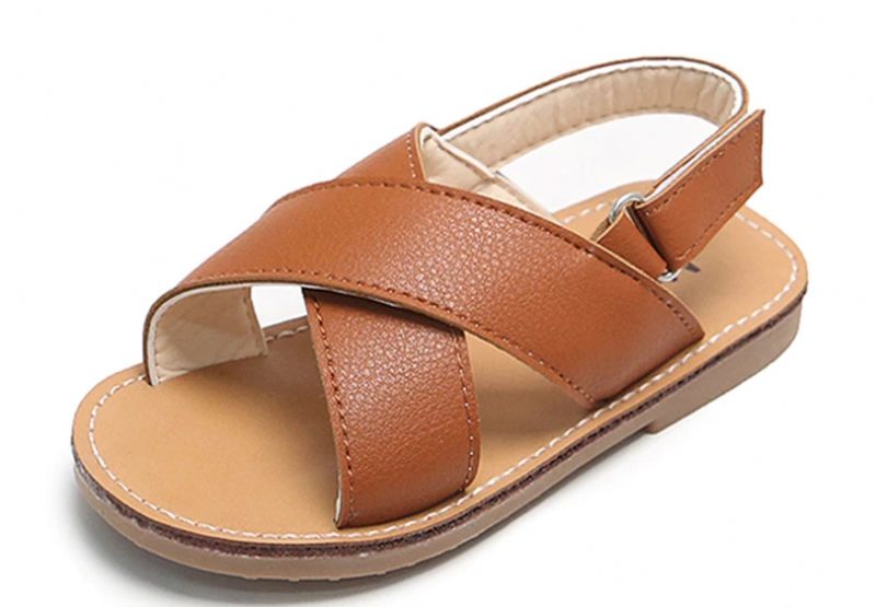 Enola Casual Flicksandaler - Brun