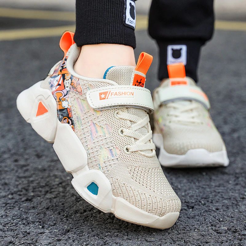Enrique Pojkar Mode Sneaker - Svart