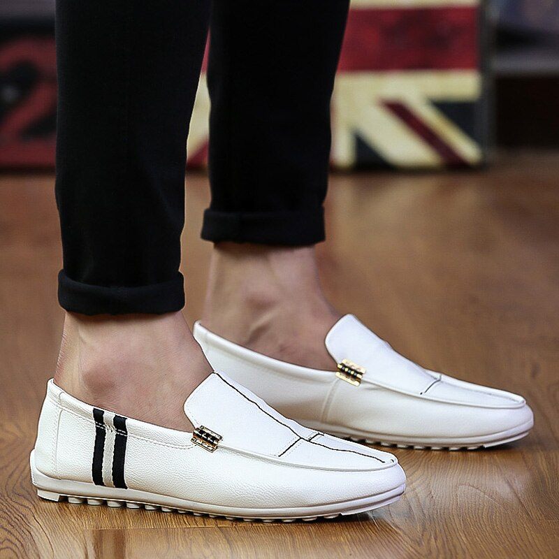 Enzo Loafers För Män Fritidsskor - Svart