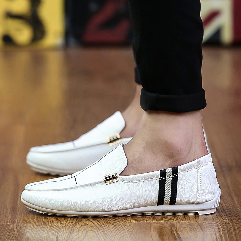 Enzo Loafers För Män Fritidsskor - Svart