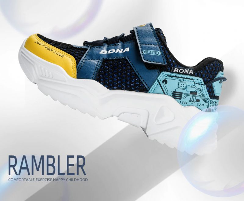 Erasmo Pojkar Mode Sneaker - Grå