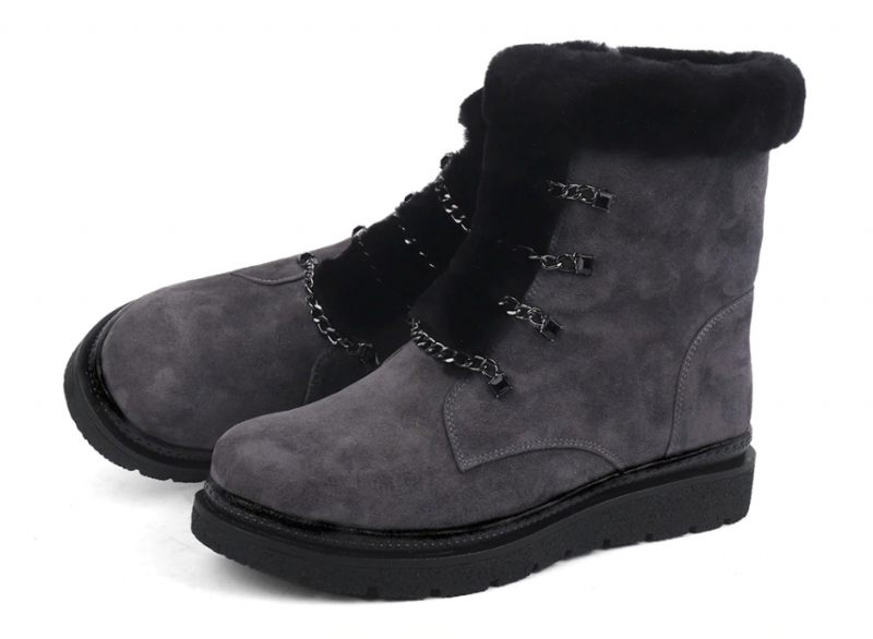 Erminda Boots Ankelhöjd - Grå