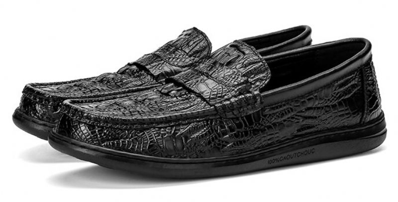 Ernesto Loafers Skor För Män - Svart