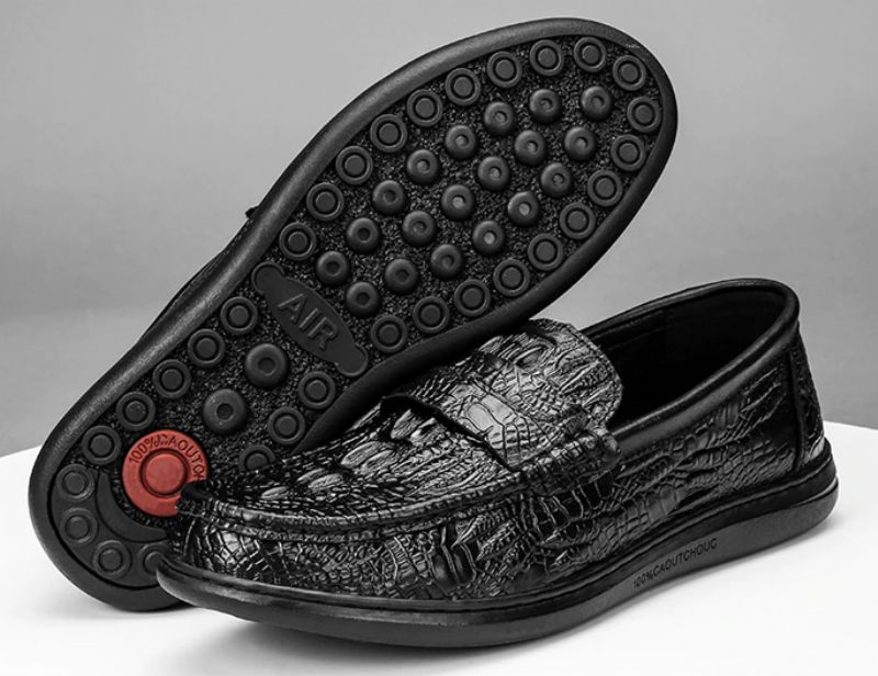 Ernesto Loafers Skor För Män - Svart