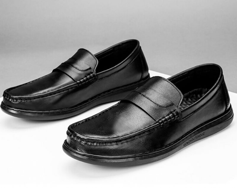 Ernesto Loafers Skor För Män - Svart