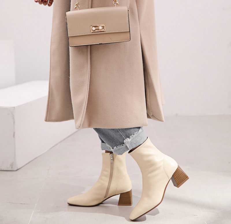 Esquivel Booties Ankelhöjd - Brun