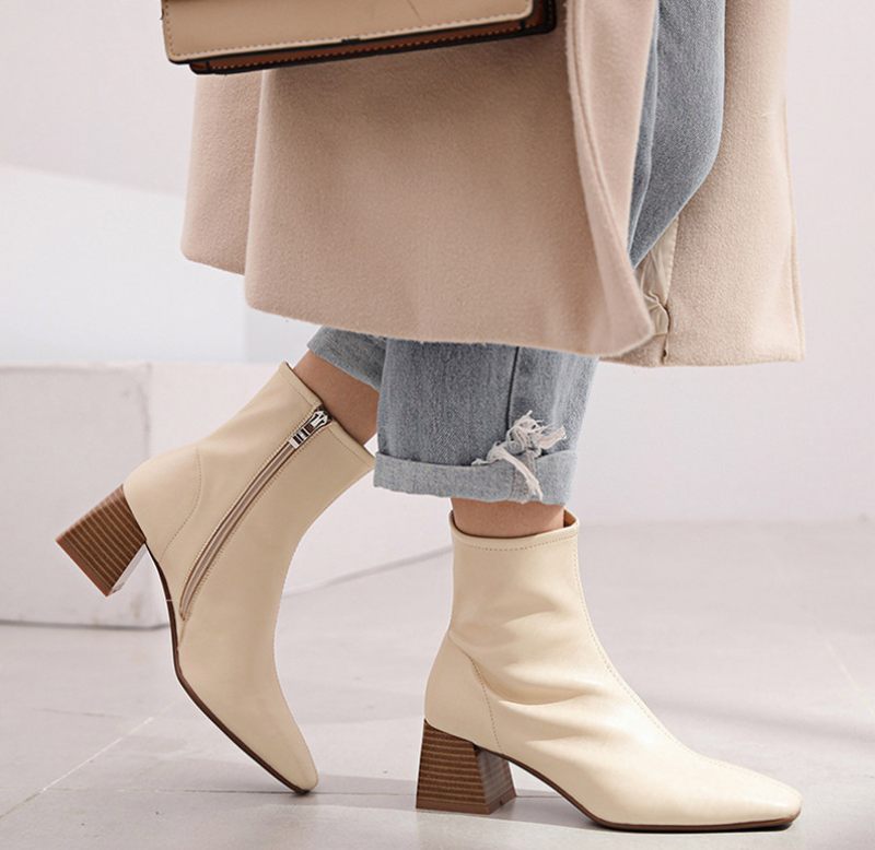 Esquivel Booties Ankelhöjd - Brun
